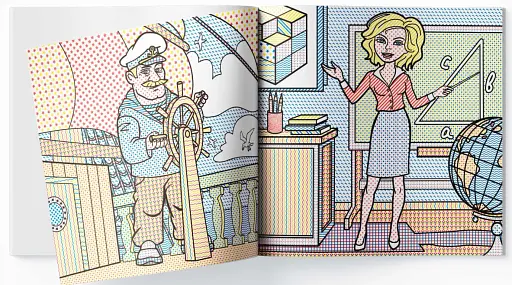 Водяні розмальовки. Професії - фото 3