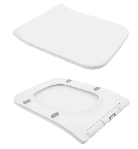 Напольный унитаз Qtap Crow Eco Rimless с сиденьем Slim Duroplast/ Soft-close/ Quick Release QTCRO27W48750 - фото 8