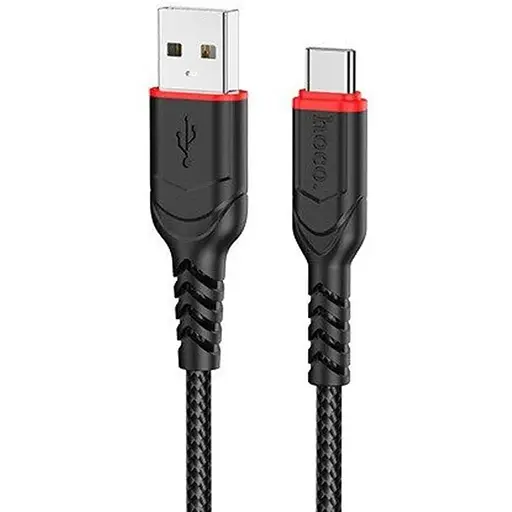 Кабель Hoco X59 Victory charging data cable for Type-C Чорний