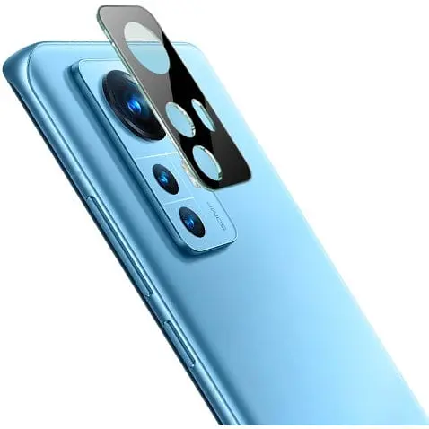 Захисне скло на камеру DK 3D Color Glass для Xiaomi 12/12X/12S black