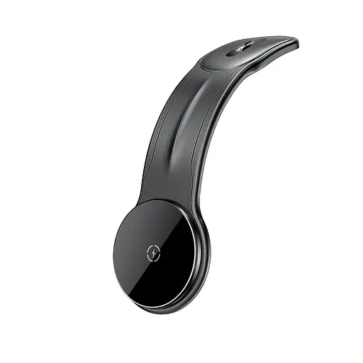 Автотримач для телефона ACEFAST D21 Velcro in-car wireless charging holder Black - фото 1
