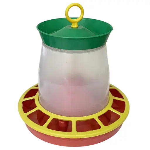 Годівниця Бункер Сюрприз для домашніх птахів пластикова 5 л  - фото 1