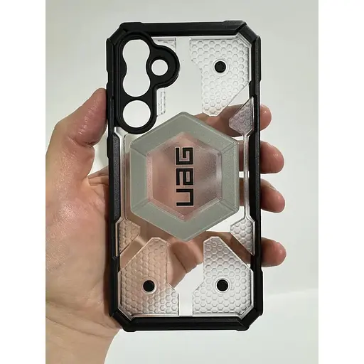 Оригінальний протиударний чохол UAG Pathfinder для Samsung Galaxy S23 FE (6.4") Clear Ice 214410114343 - фото 8