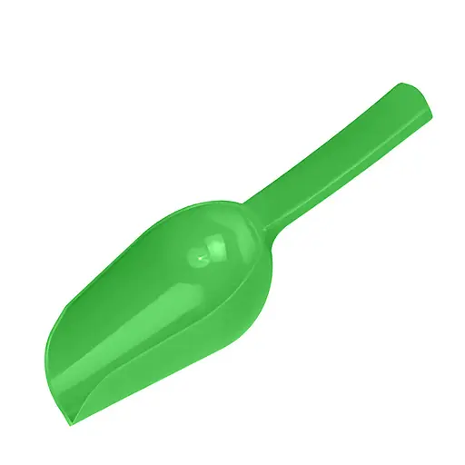 Совок пластиковый для сахара, специй и сыпучих продуктов, Мед Зеленый 84673 - фото 1