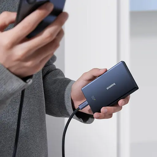 Павербанк Baseus PicoGo Digital Display Black 10 000 mAh / 20 Вт (P10076801123-00) - фото 4