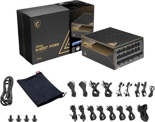 Блок питания MSI MEG Ai1600T PCIE5 1600W 80+ Titanium