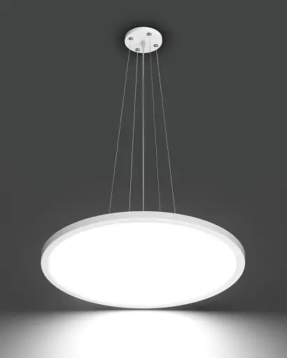 Підвісний світильник, люстра світлодіодна Italux PND-72843-480R-36W-WH Manito LED 1x36W 2800K/4000K/6000K 4300Lm IP40 білий - фото 2