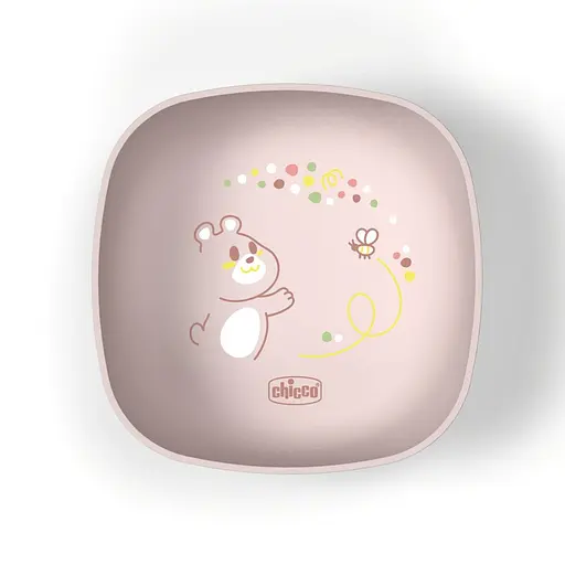 Миска с крышкой Chicco 6м+ розовая (16001.15) - фото 2