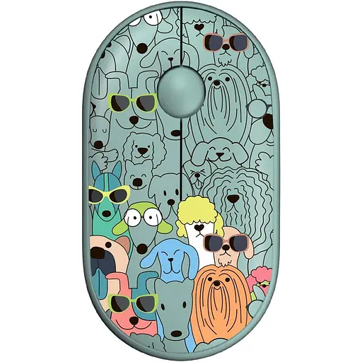 Бездротова миша 2E MF300 PETS:DOGS Silent WL BT, зелений (2E-MF300WPETSGN) - фото 1