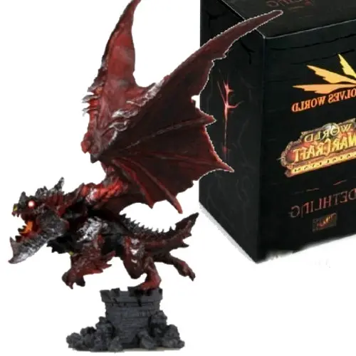 Фигурка коллекционная Смертокрыл Мир Военного Ремесла World of Warcraft Cataclysm Deathwing 20.0 см WOW 21.87 - фото 2