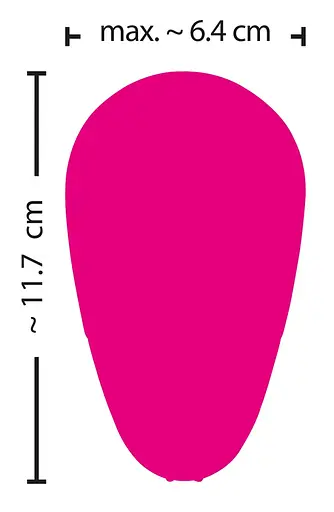 Вібратор у трусики Sweet Smile Pulsating Lay-on V, 11.7 см (рожевий) - фото 10