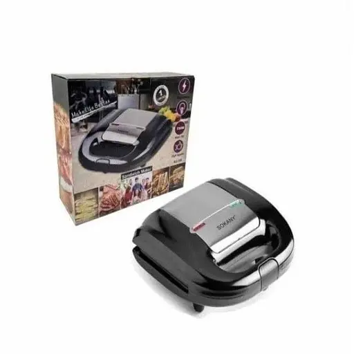 Вафельница Sokany KJ-108W антипригарное покрытие Черный 750 Вт - фото 3