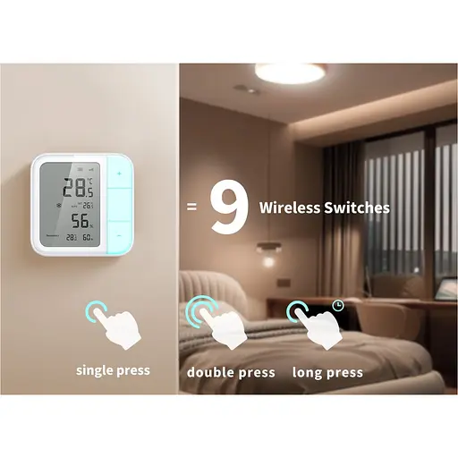 Розумна метеостанція Aqara Climate Sensor W100 (TH-S04D) біла [137665] - фото 4