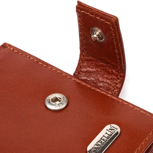 Мужской кожаный кошелек Canpellini 11х8.3х1 см acs0025058 - фото 3