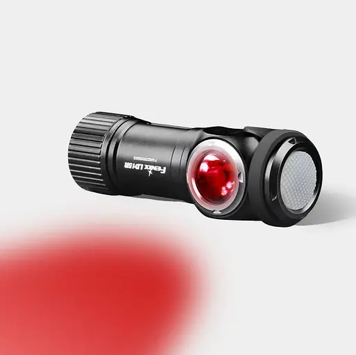 Ручний міні ліхтарик Fenix LD15R Cree XP-G3 500лм micro-USB (біле + червоне світло) Чорний - фото 4