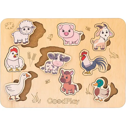 Пазл-сортер GoodPlay Ферма (PS-4-013) - фото 2