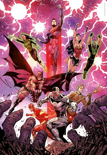 Пазл DС Ліга Справедливості - 1000 шт. Clementoni 39853 - фото 2