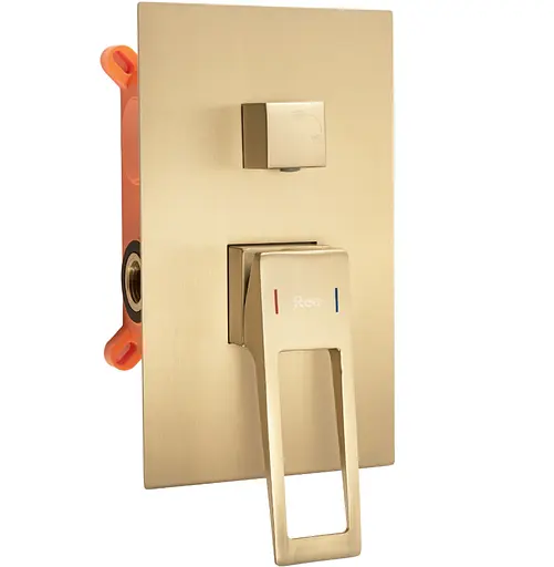 Душова система прихованого монтажу Rea Parker + Box brushed gold REA-P9141, Золотий - фото 2