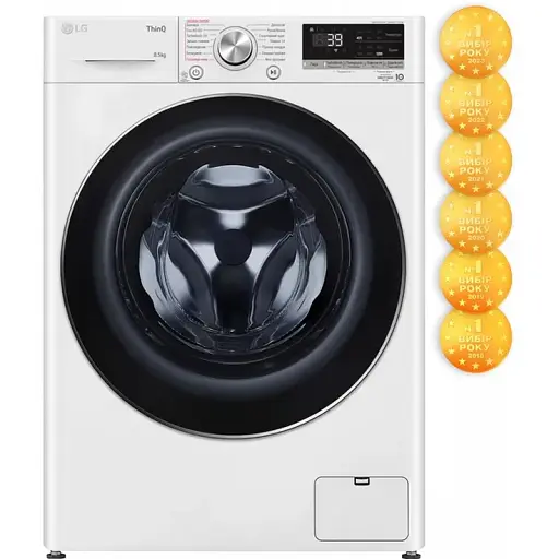 Пральна машина LG F2V7GS9WW - фото 2