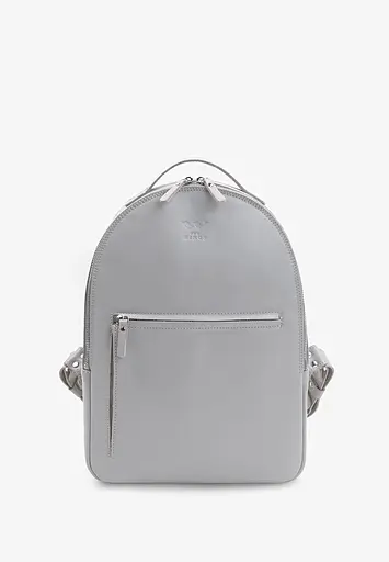 Кожаный рюкзак Groove M серый краст - фото 2