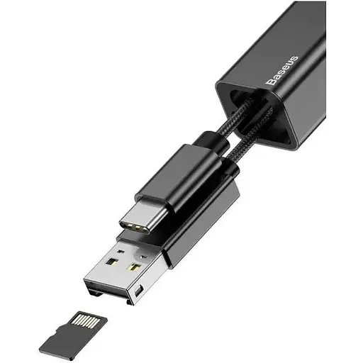 Кабель-перехідник Baseus USB to Type-c Pendant Card Reader