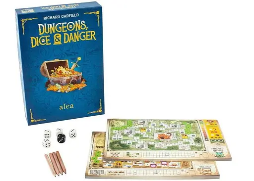 Настільна гра Alea Підземелля, Кубики та Небезпека (Dungeons, Dice & Danger) (англ.) (PS126) - фото 9