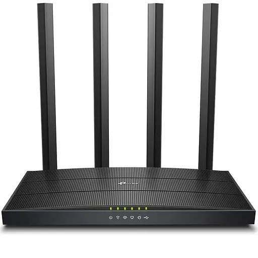 Роутер TP-Link Archer C6U AC1200 Black 802.11ac (Archer-C6U) - фото 1