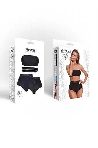 Комплект Demoniq Silver Touch M (чорний) - фото 7