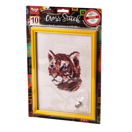 Набір творчості Вишивка хрестиком на канві CROSS STITCH, Danko Toys - фото 7