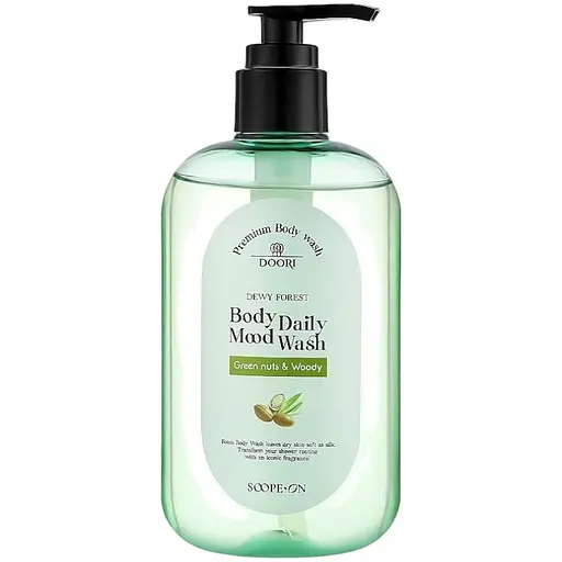 Гель для душу Doori Dewy Forest Daily Mood Wash Green Nuts & Woody 380 мл