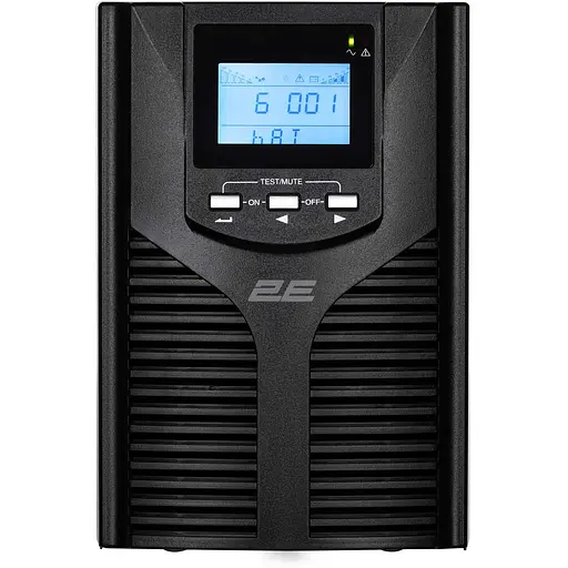 Источник бесперебойного питания 2E OD2000, 2000VA/1800W, LCD, USB, 3xSchuko - фото 2