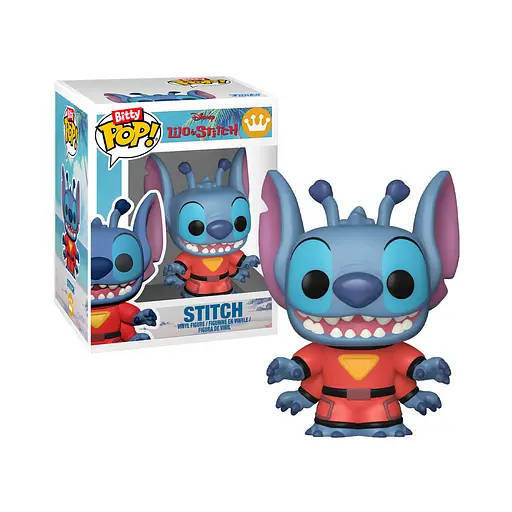 Набір фігурок Funko Bitty Pop! Ride серії Ліло та Стіч - Стіч у червоному крейсері (85522) - фото 2