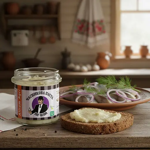 Часникова паста охолоджена | Смак живого часнику (з оливковою олією) - фото 5