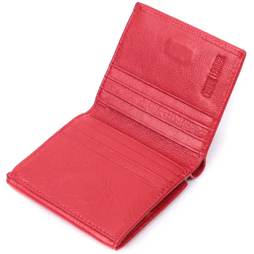 Кожаный женский кошелек ST Leather 10х9.8х2 см acs0029424 - фото 7