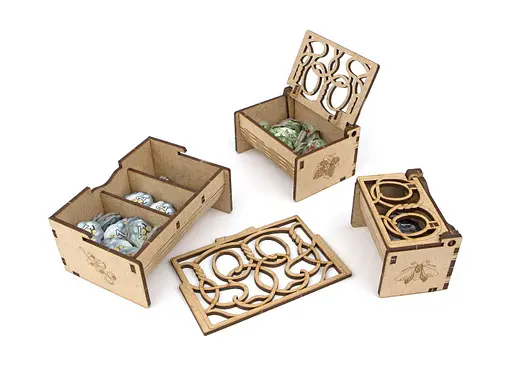 Органайзер Tower Rex Пройдисвіти Кведлінбурга + доповнення Quidlenburg Chrlatan's Chest + Expansions (2198) - фото 3