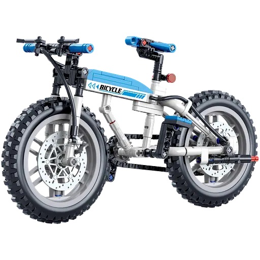 Конструктор велосипед  ZHEGAO COOl  DESIGN BIKE спортивний швидкісний  228 деталей - фото 1