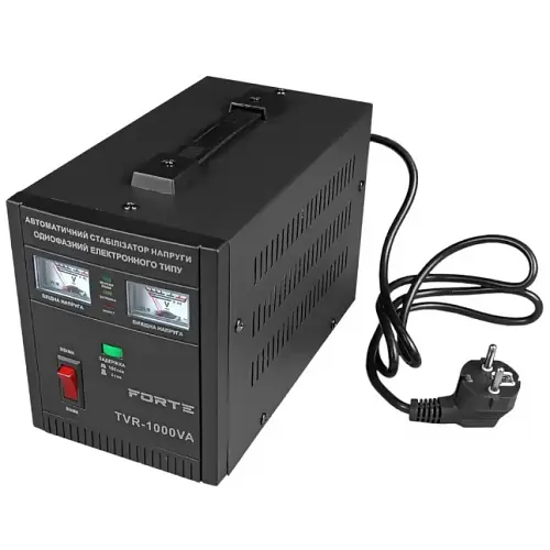 Стабилизатор напряжения Forte TVR-1000VA - фото 6