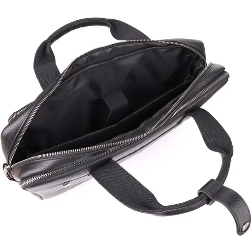 Місткий портфель для чоловіків з натуральної шкіри Vintage 42х30,5х11 см sum0028981 - фото 9