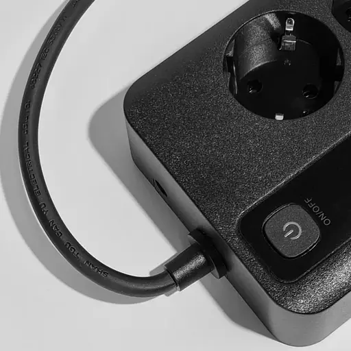 Подовжувач - мережевий фільтр Proove Power Socket PD-03 (3 розетки + 5 USB + 1 Type-C 20W) 2 метри - фото 6