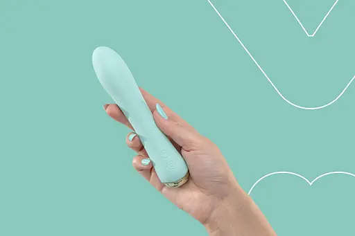 Вібратор FairyGasm WowGenie, 17,5 см (зелений) - фото 3