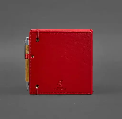 Кук-бук для записи рецептов BlankNote в красном обложке - фото 4