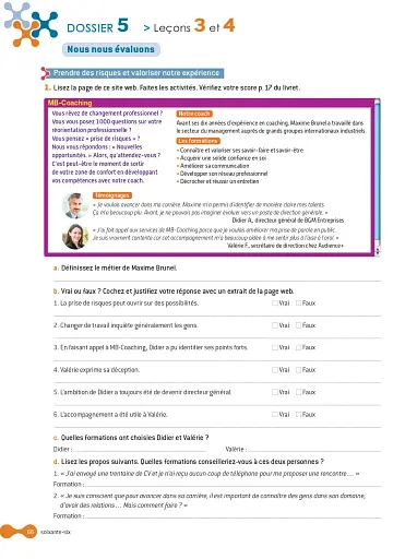 Cosmopolite Niveau 3: Cahier d'activites + CD audio - фото 8