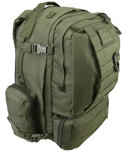 Рюкзак тактический Kombat UK Viking Patrol Pack 60л Оливковый (1000-kb-vpp-olgr) - фото 2