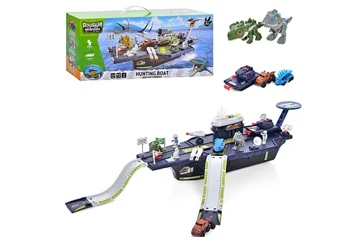 Авианосец с паркингом Dino, на батарейках