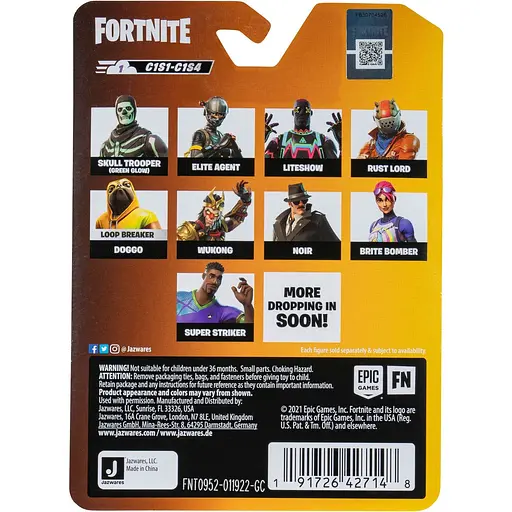 Коллекционная фигурка Fortnite Micro Legendary Series Mission Specialist 6 см (FNT0952) - фото 8