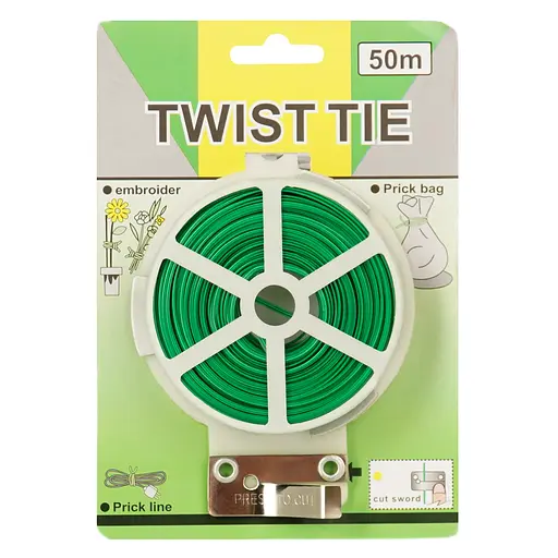 Проволока для подвязки Market Union садовая гибкая 50 м - фото 1