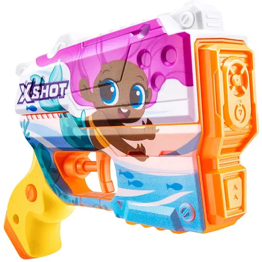 Водний бластер Zuru X-Shot Junior Fast-Fill Русалонька (118143E) - фото 1