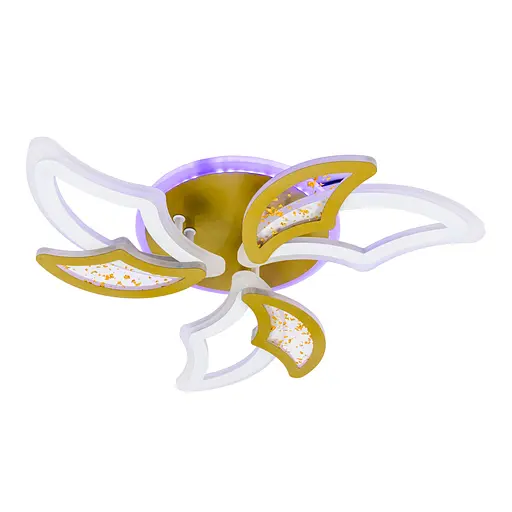 Люстра светодиодная VALESO V K29128-3 3 1 WT GD с пультом - фото 5