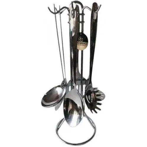 Набір кухонного приладдя на стійці Edenberg Eb-3603 з 7 предметів - фото 1