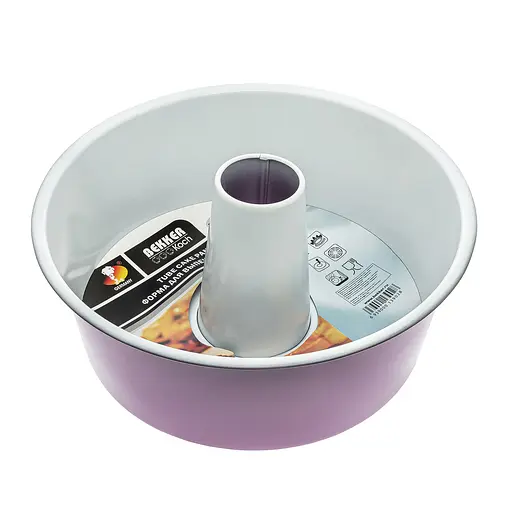 Форма кольцевая для выпечки кексов со втулкой с керамическим покрытием Ø 25.5 см H 9.5 см, Kitchen Master Золотистый 86125 - фото 1